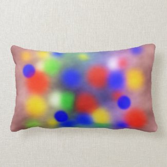 Colorful pattern pillow