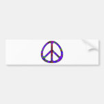 colorful peace sign bumper stickers