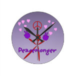 Colorful Peacemonger Clocks