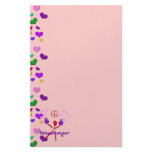 Colorful Peacemonger Customized Stationery