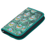 Colorful Peacock Feathers Organizers