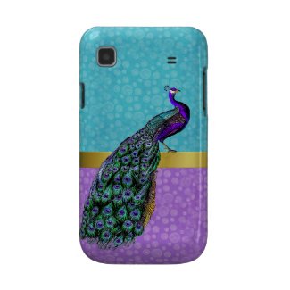 Colorful Peacock Samsung Galaxy Phone Case casematecase