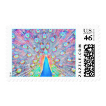 Colorful *Peacock* Spirit Stamps