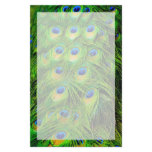 Colorful Peacock Stationery