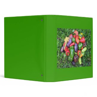 Colorful Pepper Binder binder