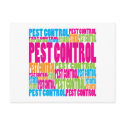 Colorful Pest Control postcards by busybees Colorful Pest Control postcards
