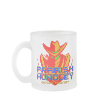 Colorful PHB Outlaw Country Frosted Mug