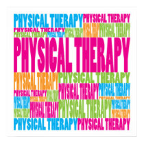 Colorful Physical Therapy posters by busybees Colorful Physical Therapy posters
