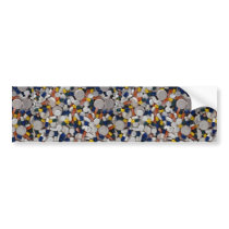 Colorful Pills Bumper Sticker