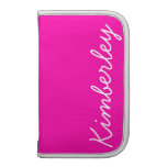 Colorful Pink Neon Monogram Trendy Fashion Colors Planners
