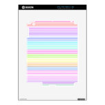 Colorful Pinstripes iPad 2 Decals