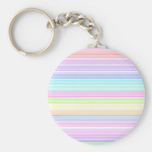 Colorful Pinstripes Key Chains