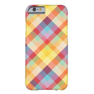 Colorful Pixels Plaid iPhone 6 case