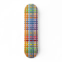 Colorful Plaid Deck skateboards