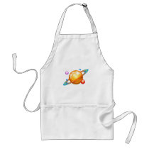 Colorful Planets Apron