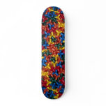 Colorful plastic jacks skate deck