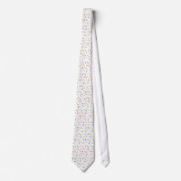 Colorful polka dots tie tie