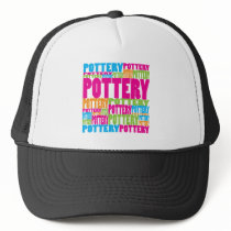Colorful Pottery Mesh Hat