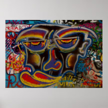 Colorful profile poster