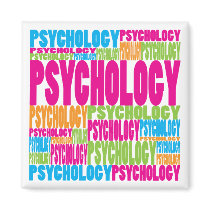 Colorful Psychology Fridge Magnet