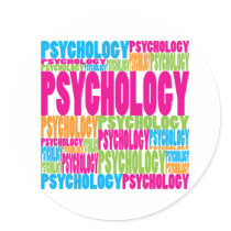 Colorful Psychology Round Stickers