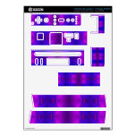 colorful purple pink abstract wii skins