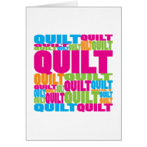 Colorful Quilt cards