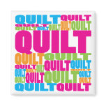 Colorful Quilt magnets