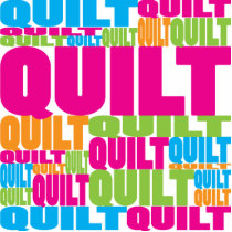 Colorful Quilt photo sculptures