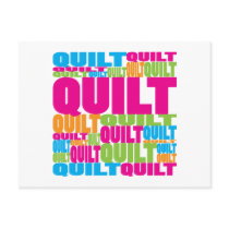 Colorful Quilt postcards