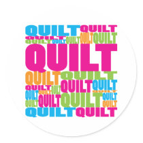 Colorful Quilt stickers