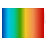 Colorful Rainbow color gradient Greeting Card