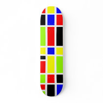 Colorful Rectangles 01 - Old School Skateboards