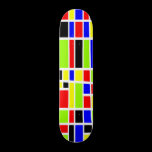 Colorful Rectangles 03 - Old School skateboards