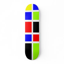 Colorful Rectangles 07 - Old School Skate Board