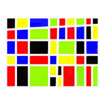 Colorful Rectangles (digital oil painting) posters by artberry Colorful Rectangles (digital oil painting) posters
