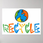 Colorful Recycling Poster