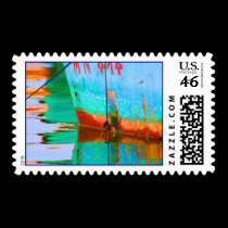 Colorful reflections Stamp