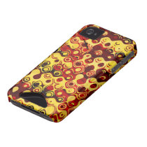 Colorful Retro Abstract Id Iphone 4 Case