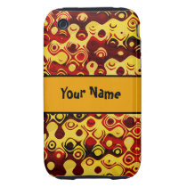 Colorful Retro Abstract Iphone 3 Tough Case