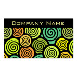 Colorful Retro Business Card
