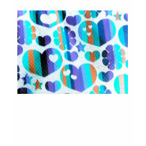 Colorful Retro Hearts,Stars,Flowers Design Hoodie t-shirts