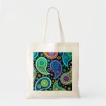 Colorful Retro Paisley Pattern2.0 Bags