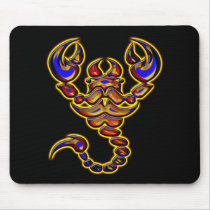 COLORFUL RETRO SCORPION MOUSE PADS