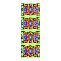 colorful ribbons bookmarks business cards