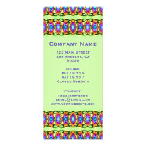 colorful ribbons rack cards by DonnaGraysonAbstract colorful ribbons rack cards