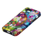 Colorful Romantic Vintage Floral Pattern iPhone 5 Case