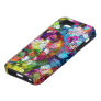 Colorful Romantic Vintage Floral Pattern iPhone 5 Case