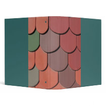 colorful roof 2 binders