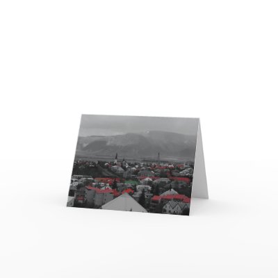 Colorful Roofs Notecards by Llywellyn